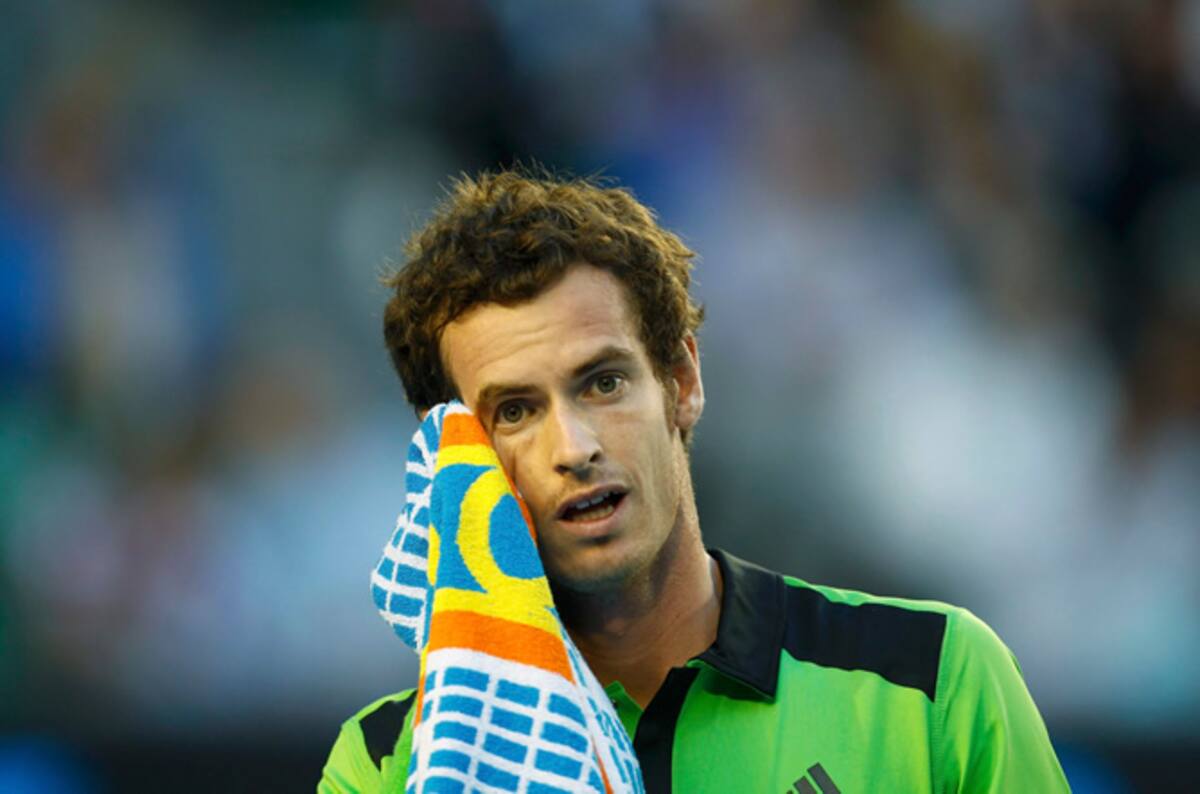 El escocés, durante la semifinal del Open de Australia contra David Ferrer
