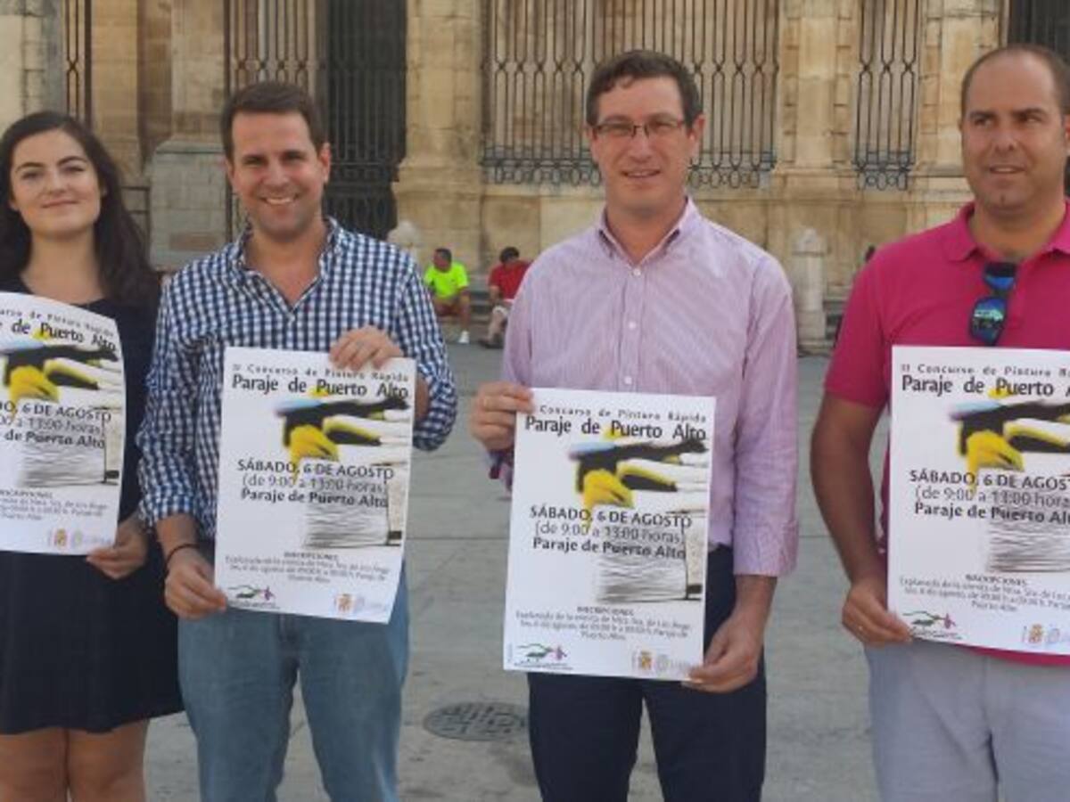 Puerto Alto celebra sus fiestas con pintura rápida