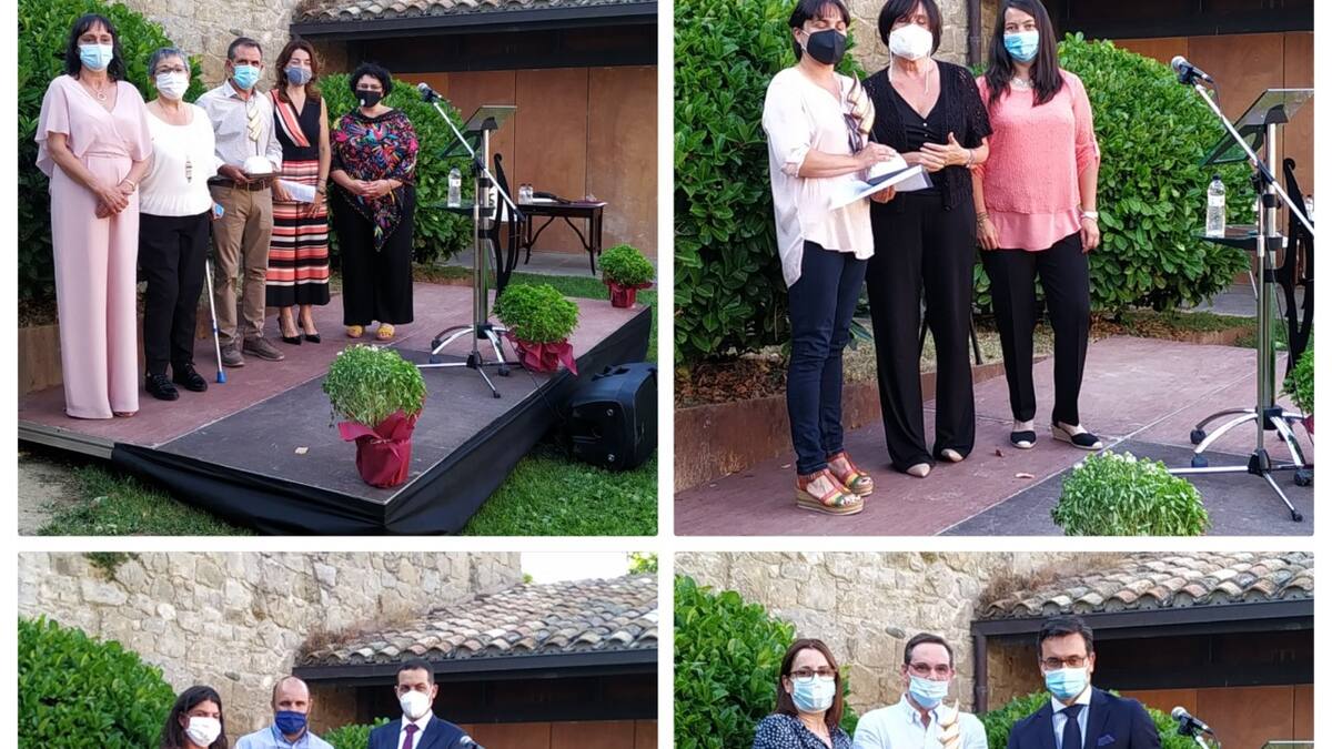 Los Calibo reconocen la labor de las residencias de mayores de Ribagorza