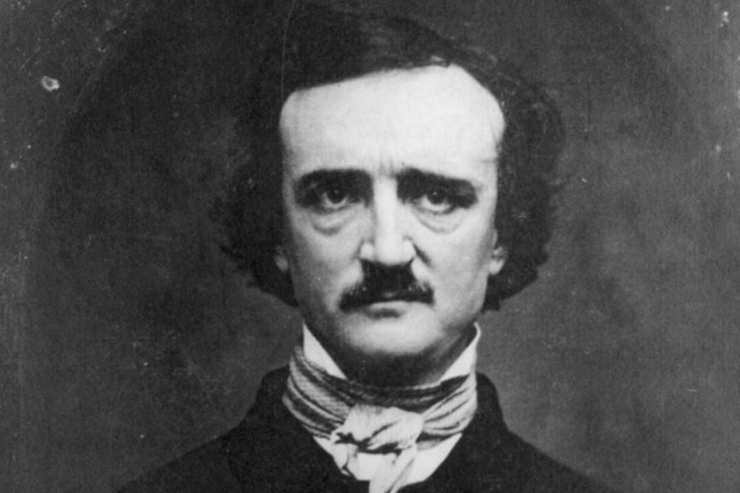 Daguerrotipo del escritor Edgar Allan Poe (1848).