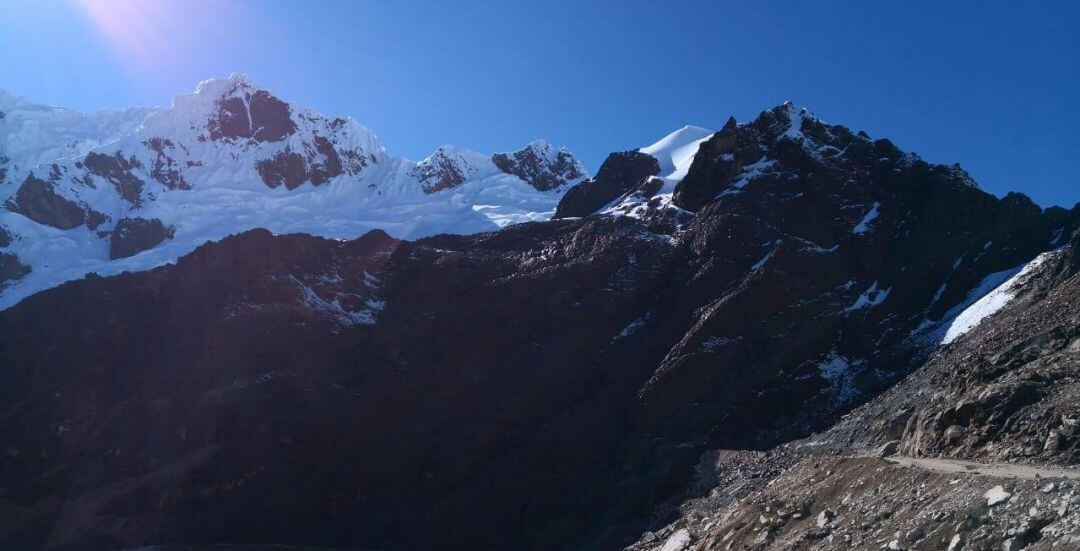 Imagen del monte Mateo en el que los tres españoles y el peruano han perdido la vida