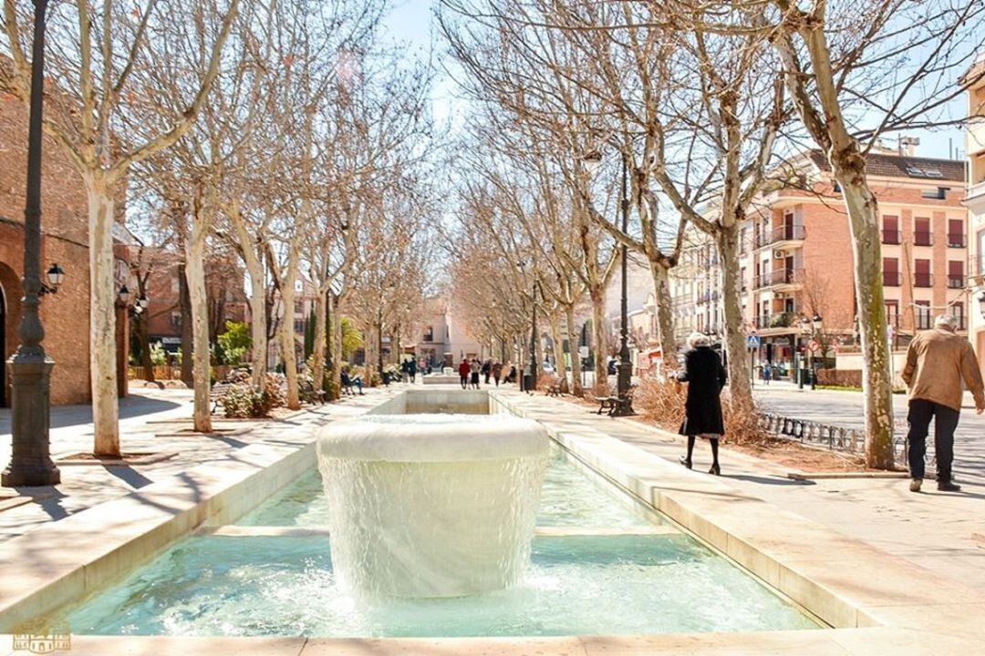 Paseo de Las Moreras en Tomelloso