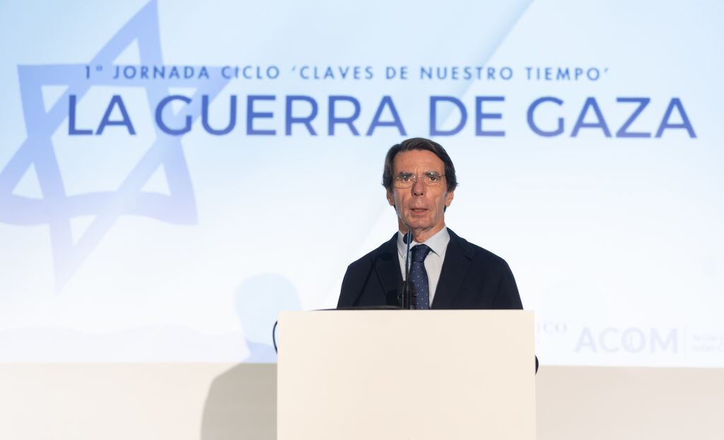 El expresidente del Gobierno José María Aznar.