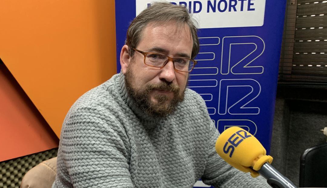 El alcalde de Paracuellos de Jarama, Jorge Alberto Campos en los estudios de SER Madrid Norte