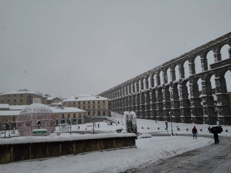 Nevada caída este fin de semana en Segovia
