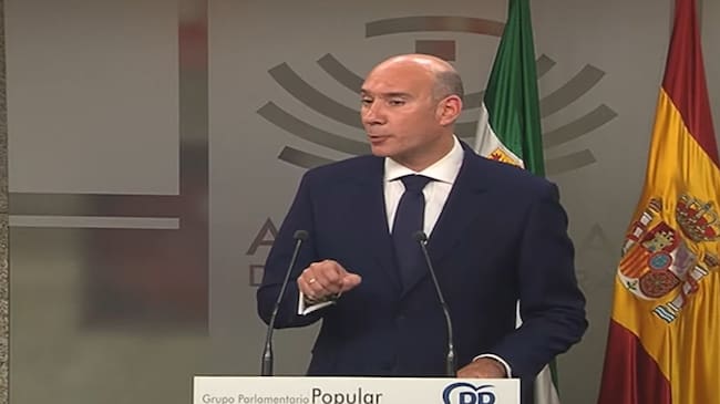 José Ángel Sánchez Juliá, portavoz del PP de Extremadura en la Asamblea