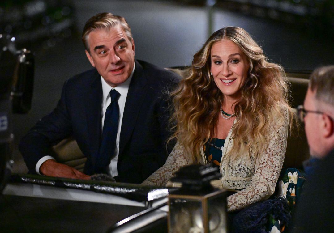 Chris Noth junto a Sarah Jessica Parker en una imagen del mes de noviembre