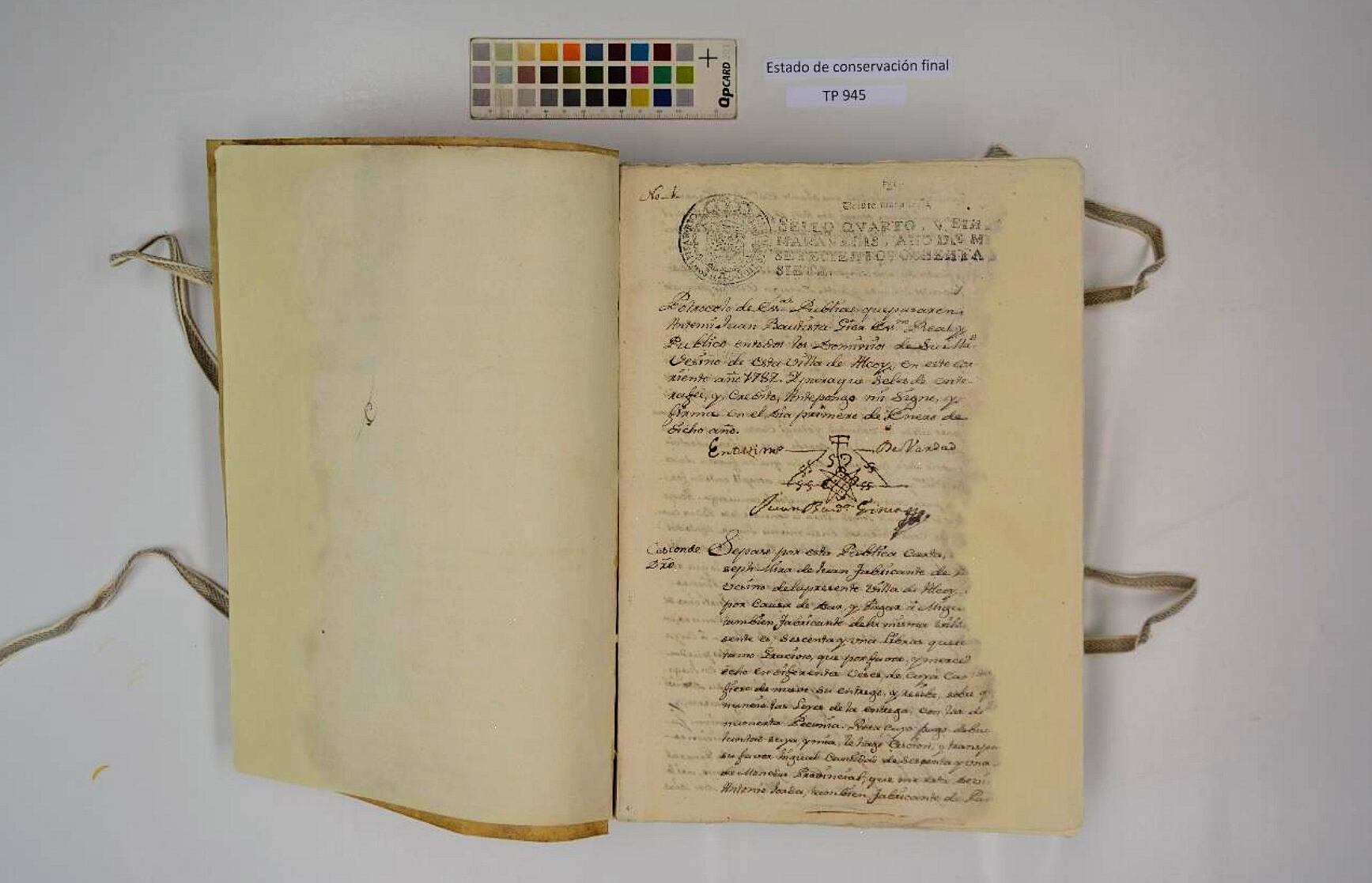 Protocolo notarial de Juan Bautista Giner