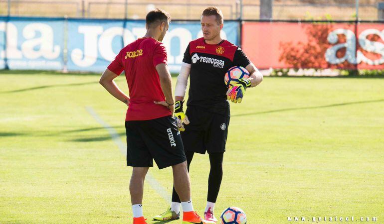 Los jugadores del Getafe preparan desde este lunes el partido ante el Huesca