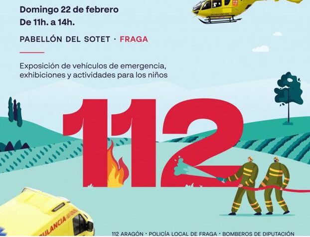 Cartel anunciador del Día Europeo del Teléfono Único de Emergencias