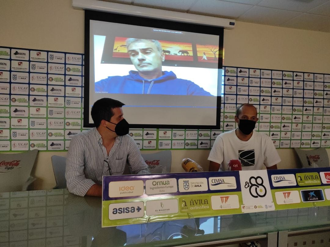 Presentación por videoconferencia del nuevo entrenador del Ávila Auténtica &#039;El Bulevar&#039;, Carlos Osvaldo Gómez