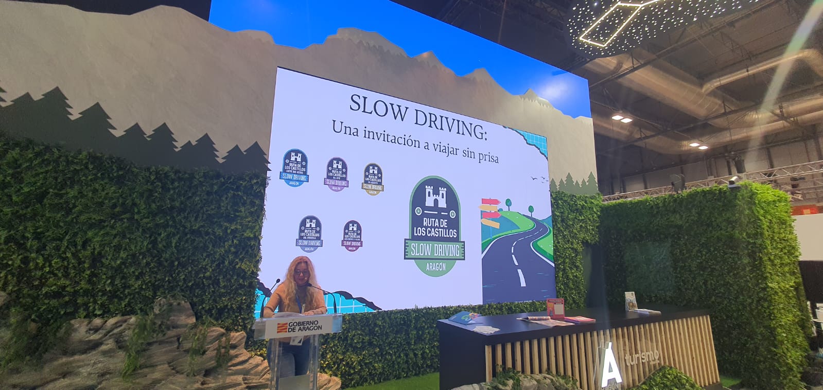 Comarca presenta en FITUR su proyecto de Slowdriving / Comarca Cinco Villas