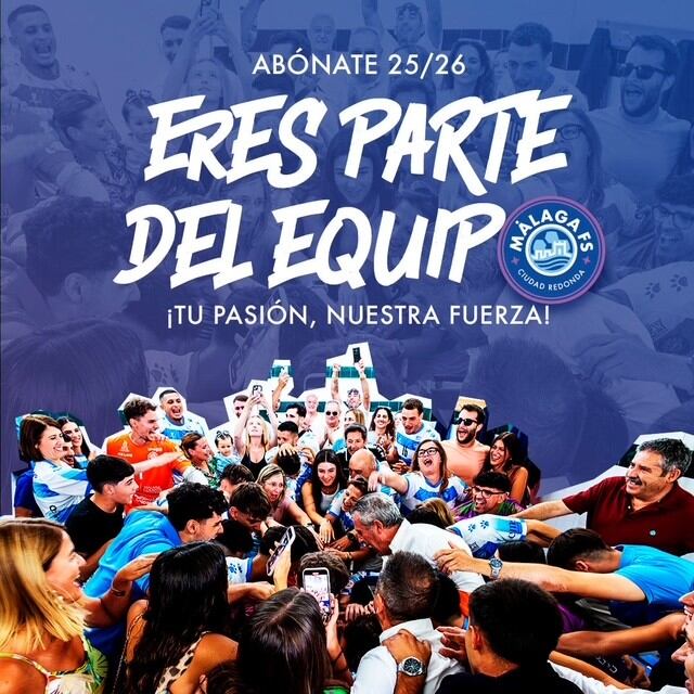 Campaña de abonados del Heredia 21 Málaga CR FS