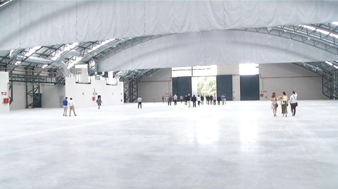 Pabellón cuatro, la última ampliación realizada en el IFEVI hace dos años 