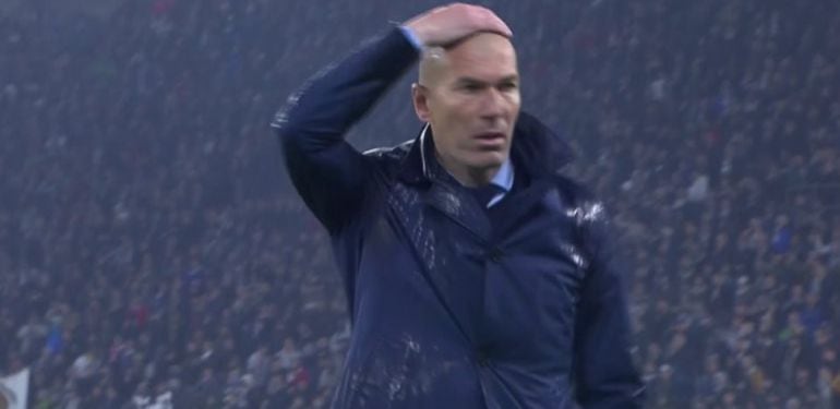 Zidane no dio crédito ante el golazo de Cristiano Ronaldo