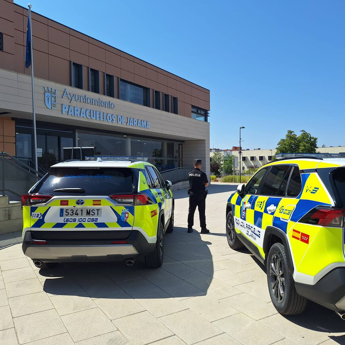 Paracuellos de Jarama incorpora dos nuevos coches patrulla a su Policía Local
