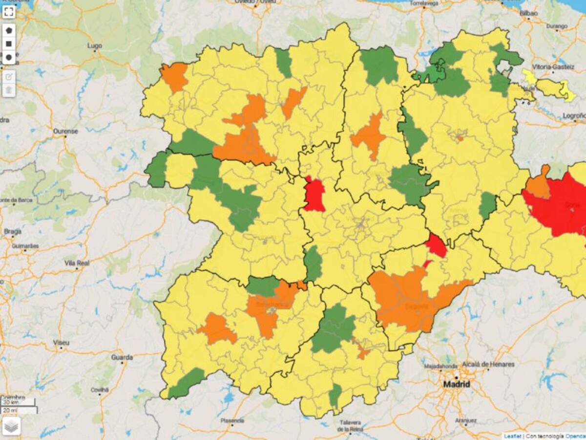El reto de mantener a cero el contador de nuevos contagios y teñir el mapa de verde