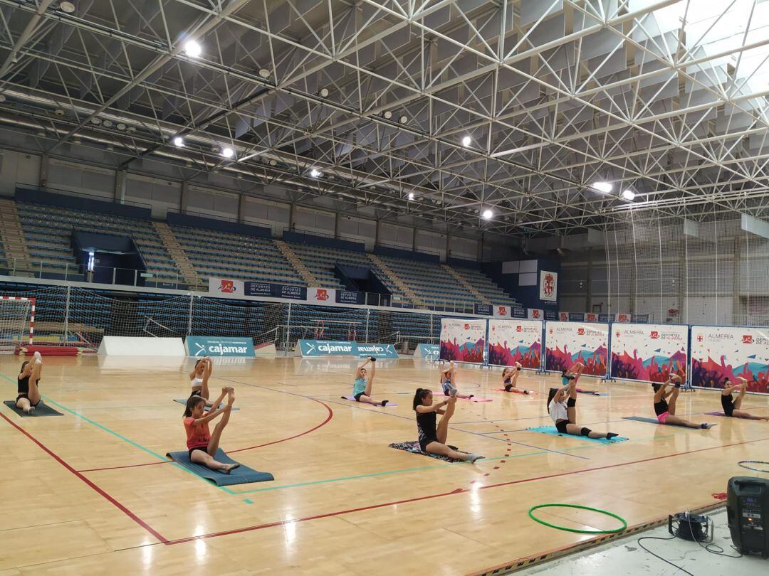 El Palacio Mediterráneo recibe a las mejores gimnastas.