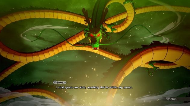 El dragón Shenron nos concederá el deseo de revivir a enemigos