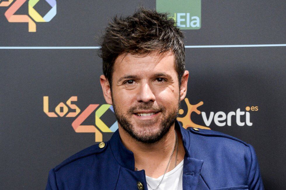 Pablo Lopez posa en el photocall de la gala de entrega de los Premios de Música Los40 celebrada en el Palacio de los Deportes de la Comunidad de Madrid