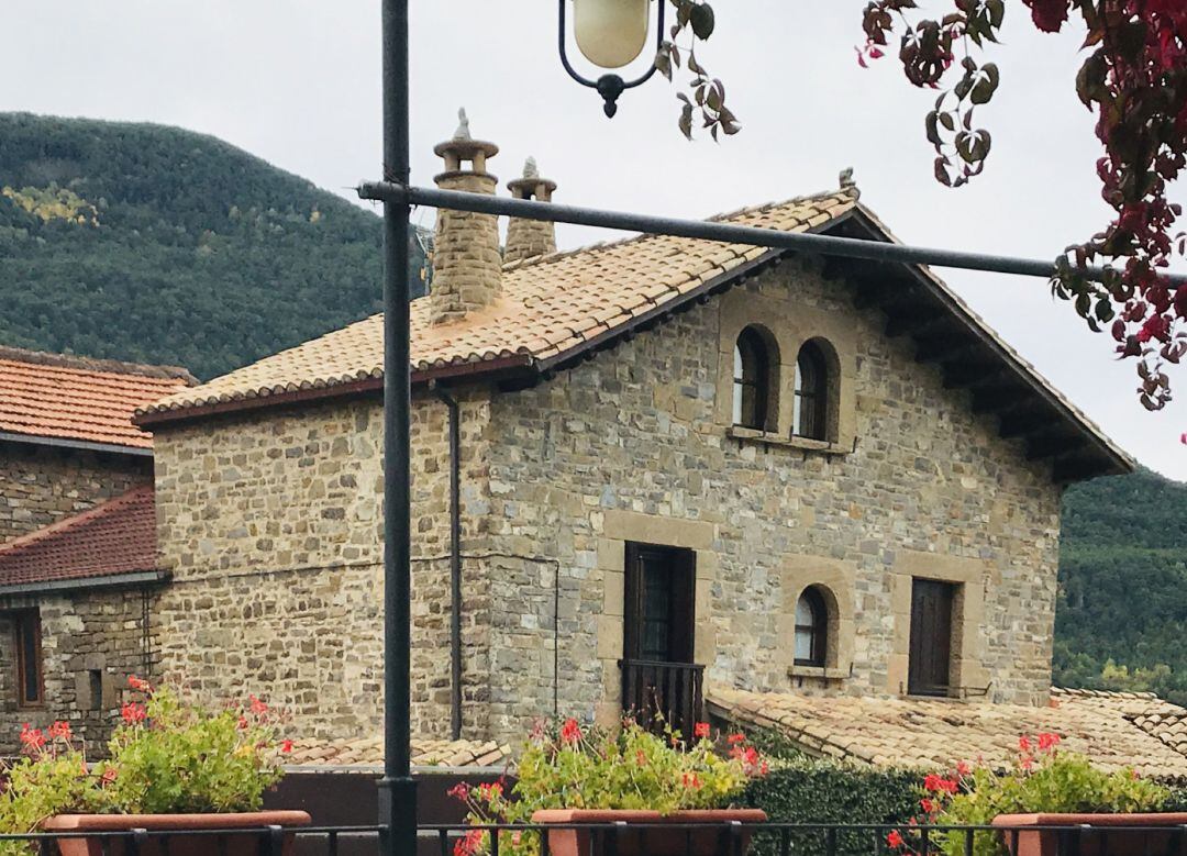 Archivo - Una casa rural.