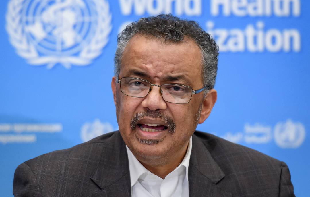 Tedros Adhanom Ghebreyesus, director general de la OMS