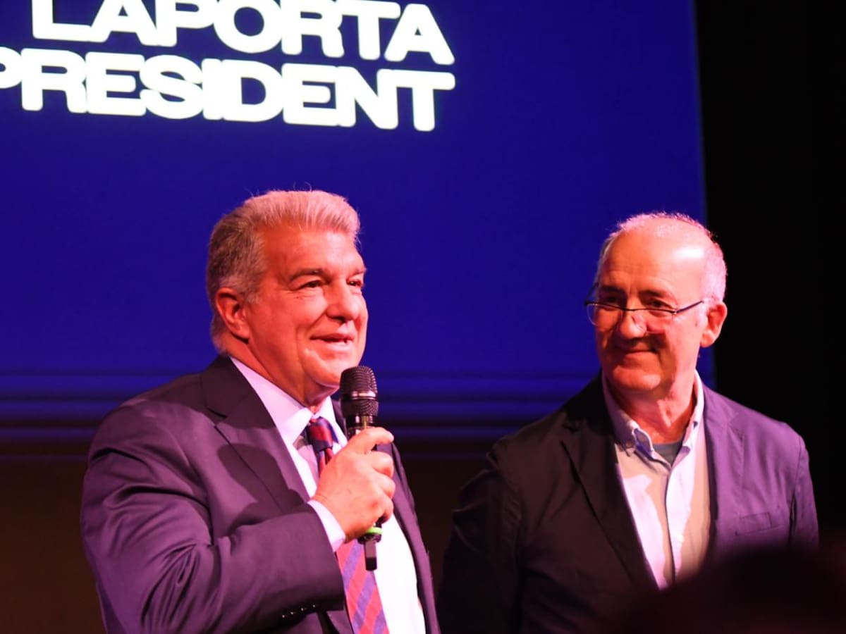 Laporta visita Andorra per defensar la seva reelecció a la presidència del Barça