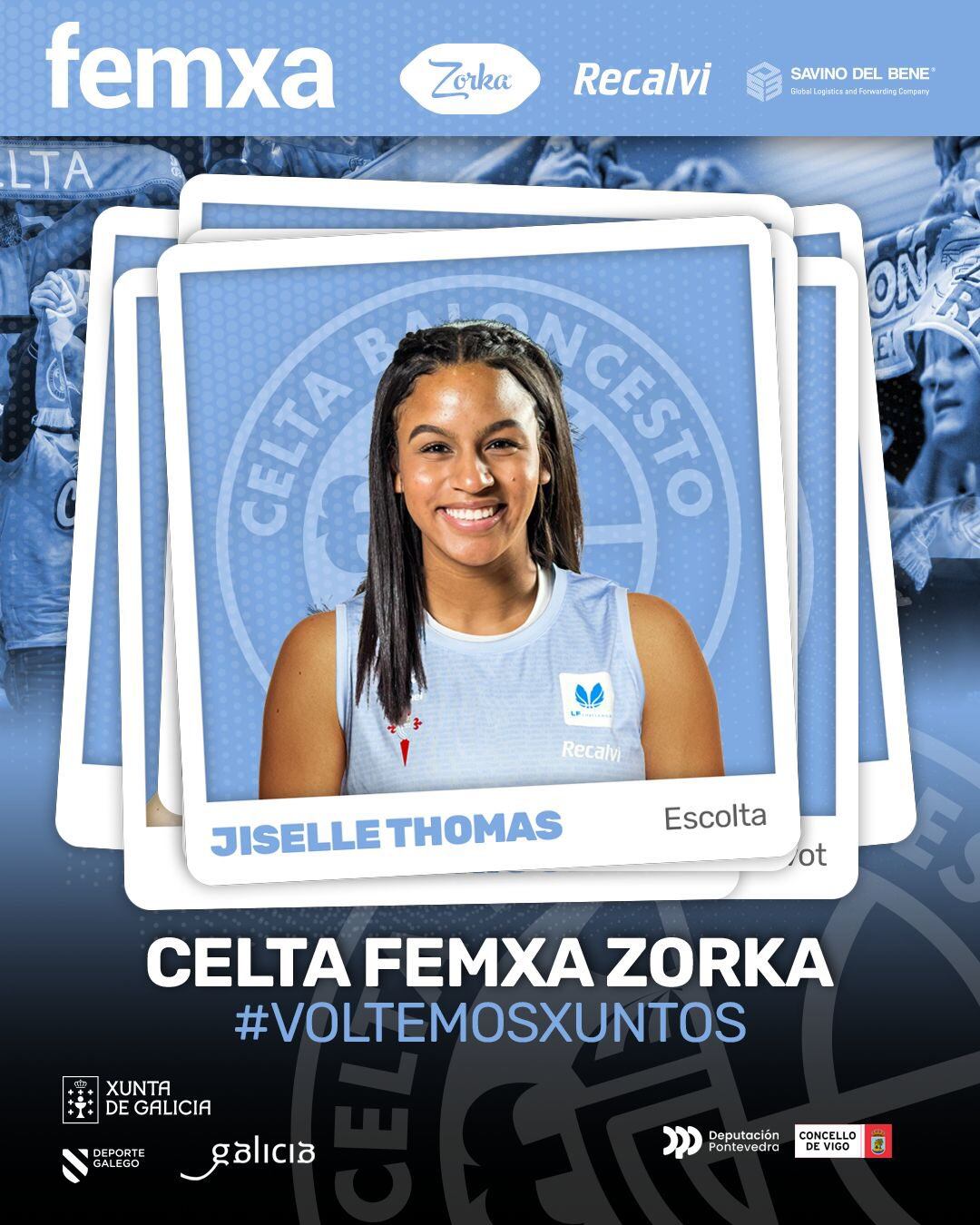 Jiselle Thomas Celta Baloncesto