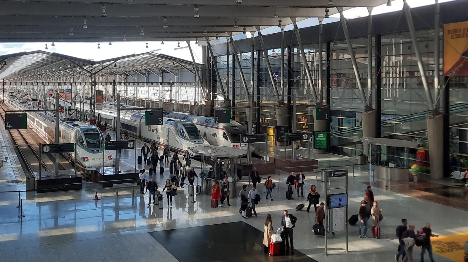 Estación María Zambrano de Málaga