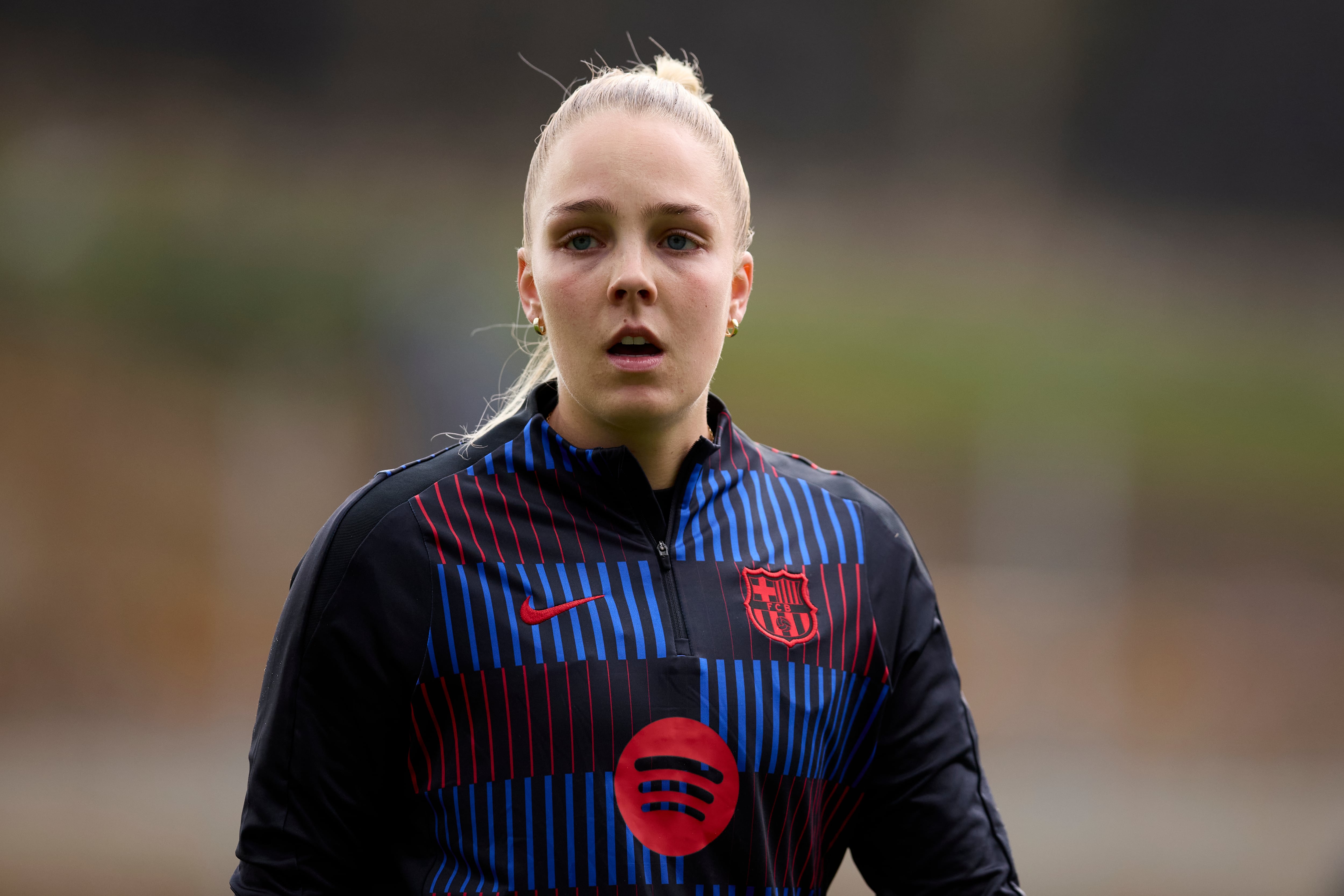 Ellie Roebuck, de vuelta a la rutina con el FC Barcelona