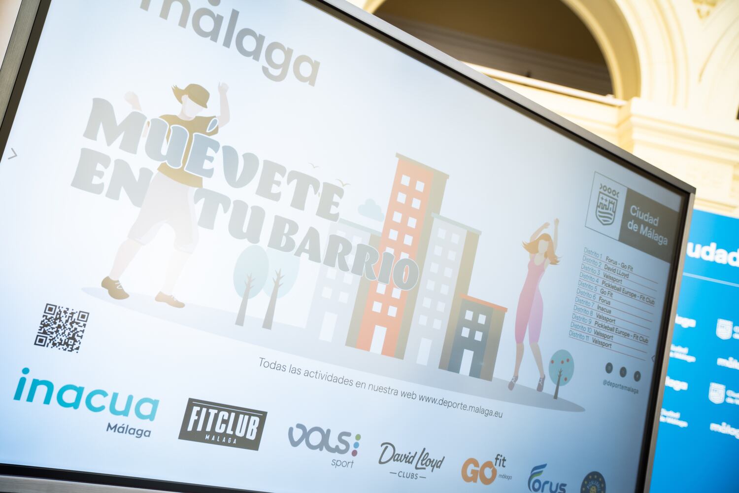 El Ayuntamiento presenta la segunda edición del programa ‘Muévete en tu barrio 2025’, que espera superar el millar de participantes en esta edición