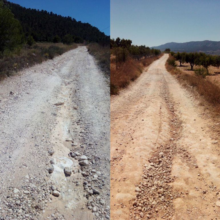 Los vecinos denuncian que en 15 años no se han invertido en el arreglo de estos caminos de tierra