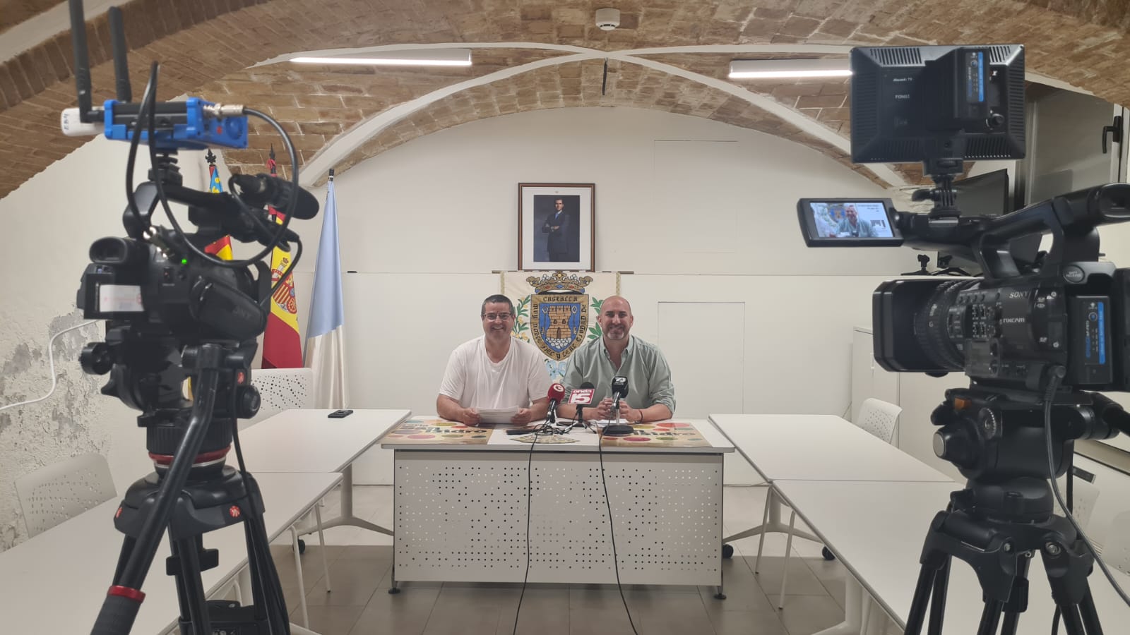 El equipo de gobierno local realiza la valoración de la Feria San Isidro de Castalla