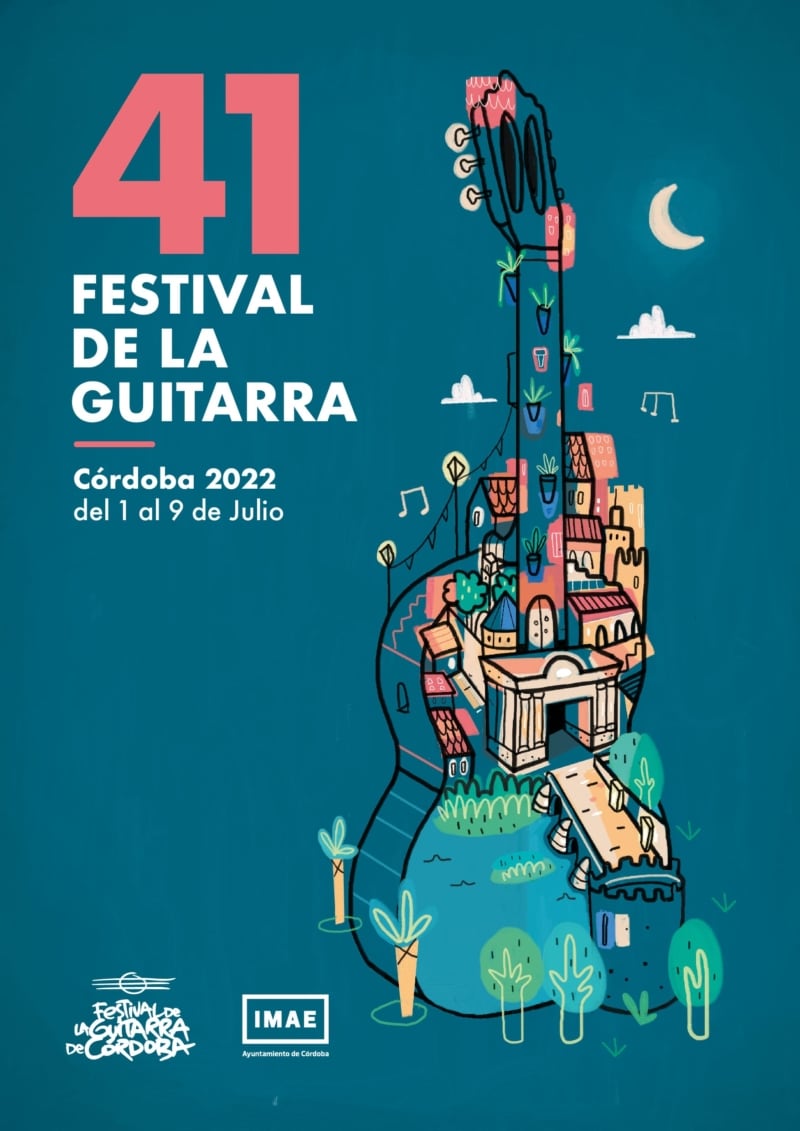 Cartel del 41 Festival de la Guitarra de Córdoba