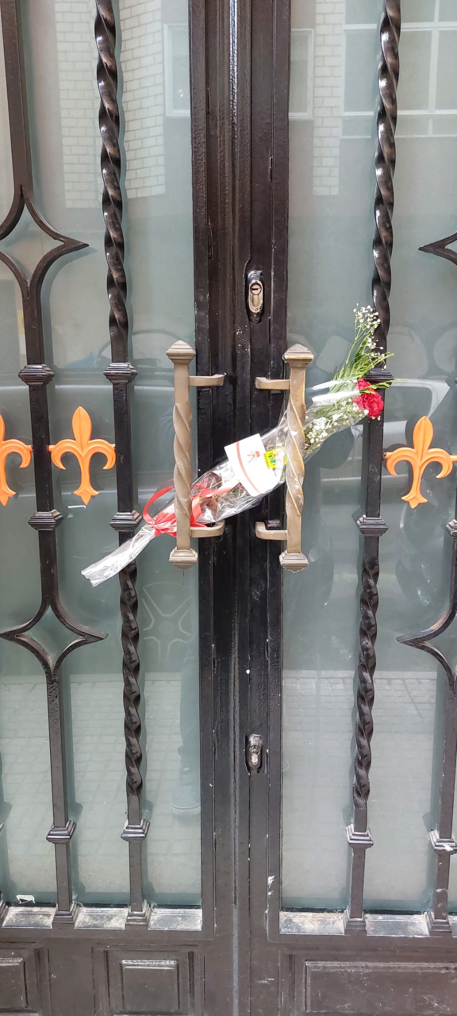 Un delicado y anónimo gesto de agradecimiento a la agrupación de voluntarios de Protección Civil de Aranda