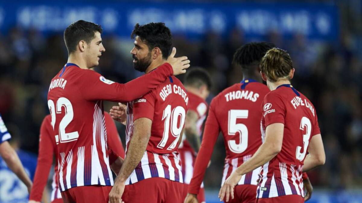 Simeone mima a la sociedad Costa - Morata