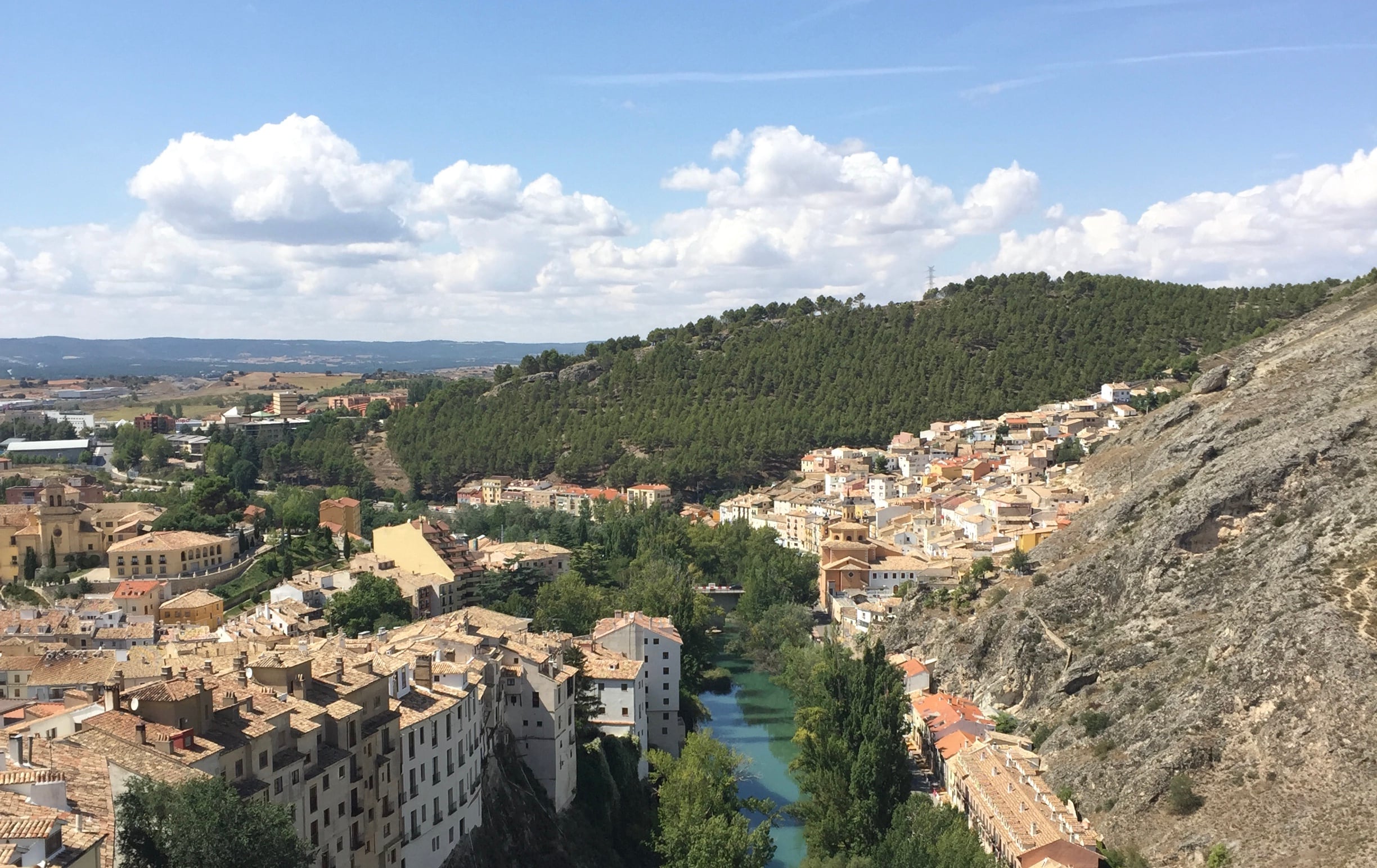 El casco antiguo de Cuenca está declarado Patrimonio de la Humanidad.