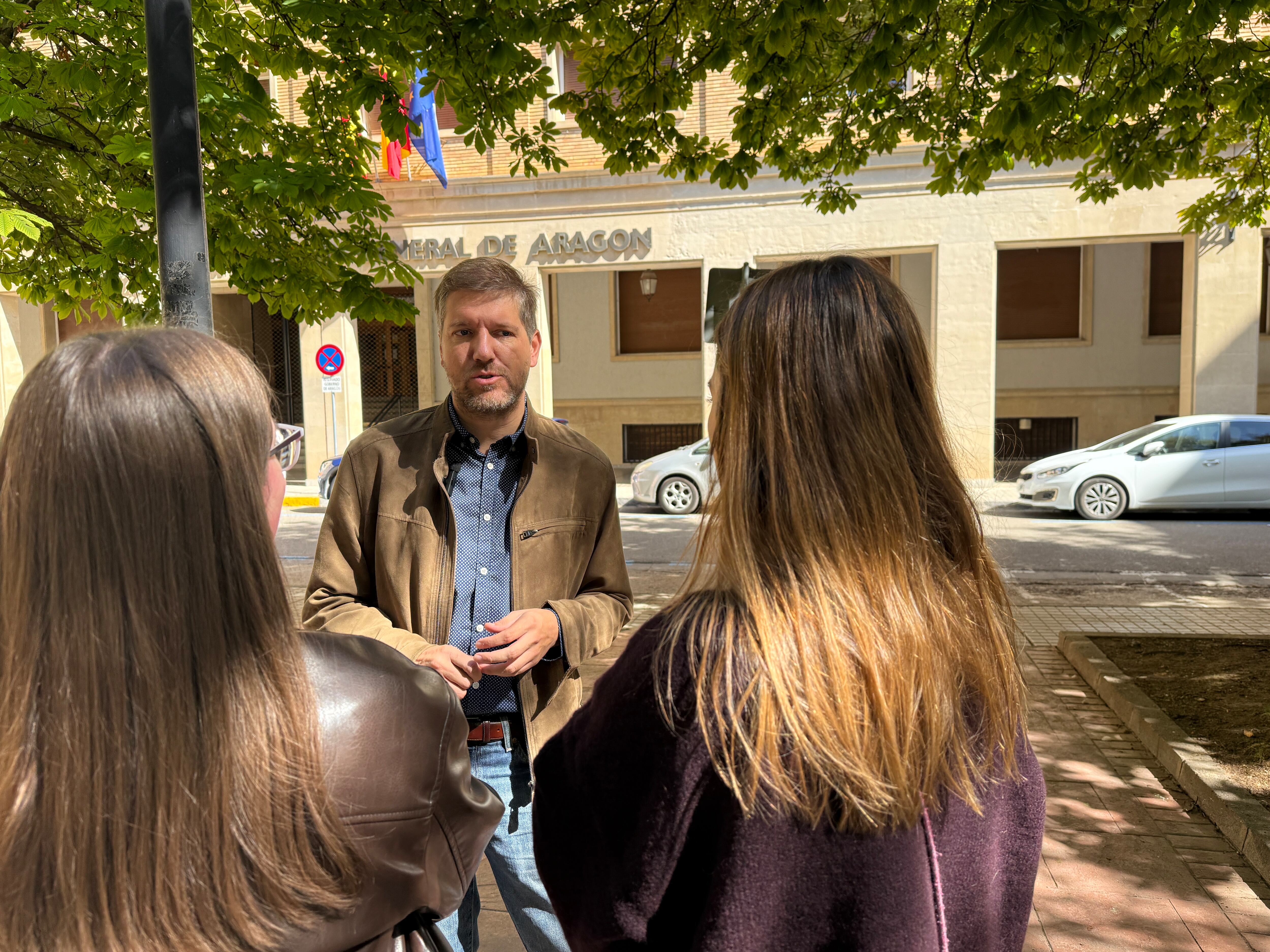 Marcel Iglesias este sábado en Huesca.