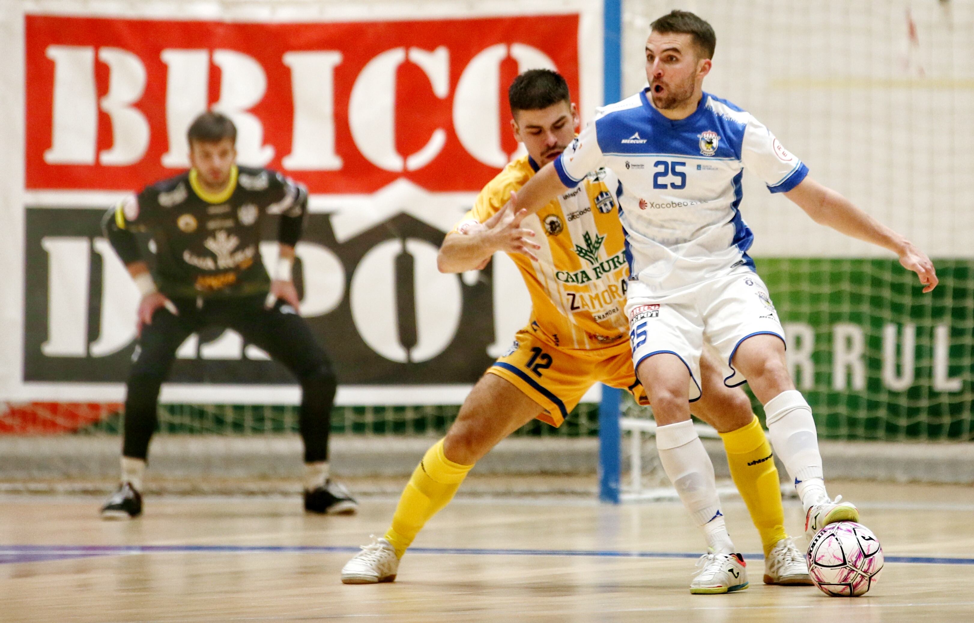 Kevin Chis, en el partido de esta temporada ante el Atlético Benavente (foto: Cadena SER)