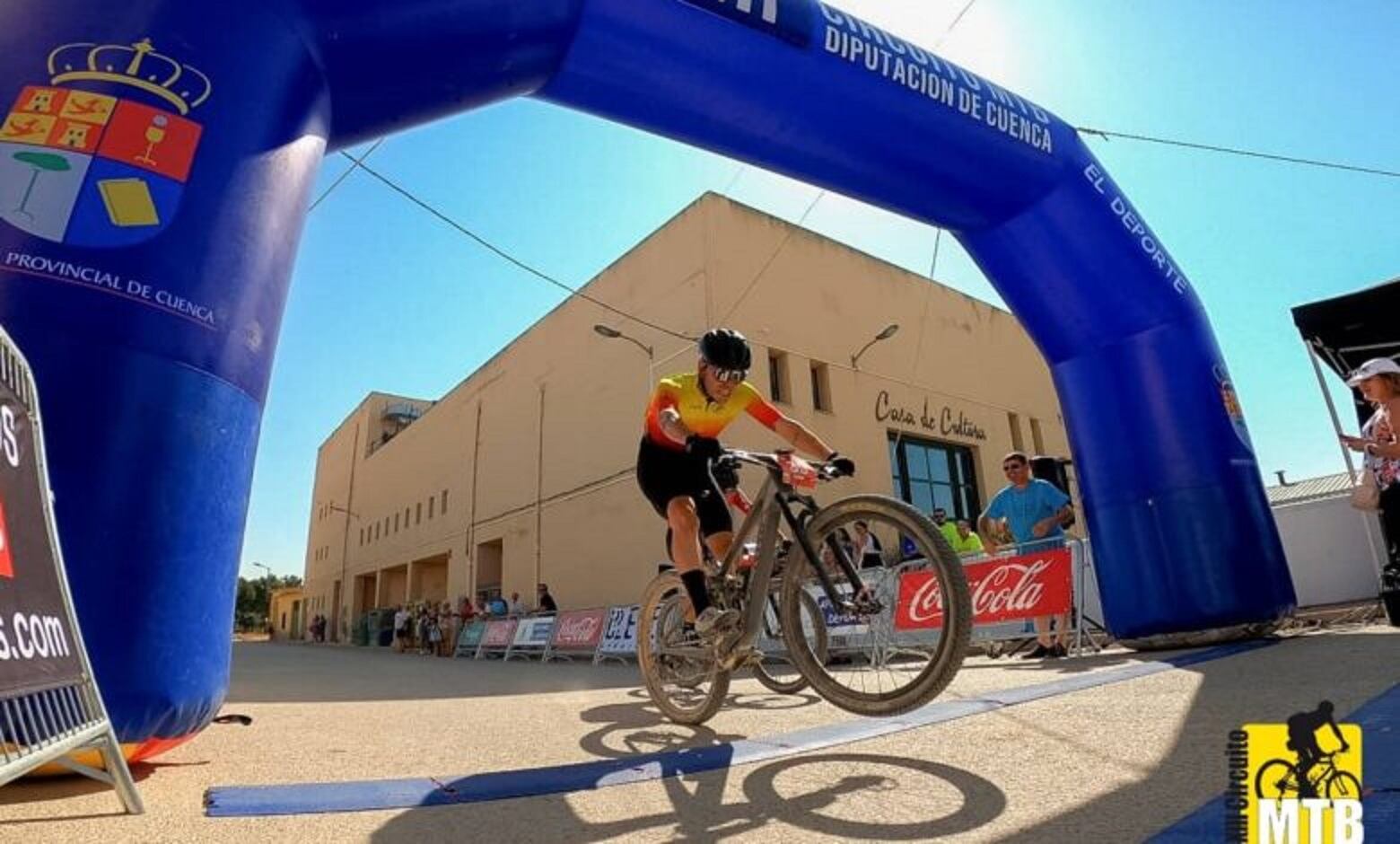 Ruiz llegando a meta