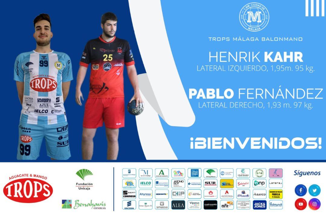 Henrik Kahr y Pablo Hernández