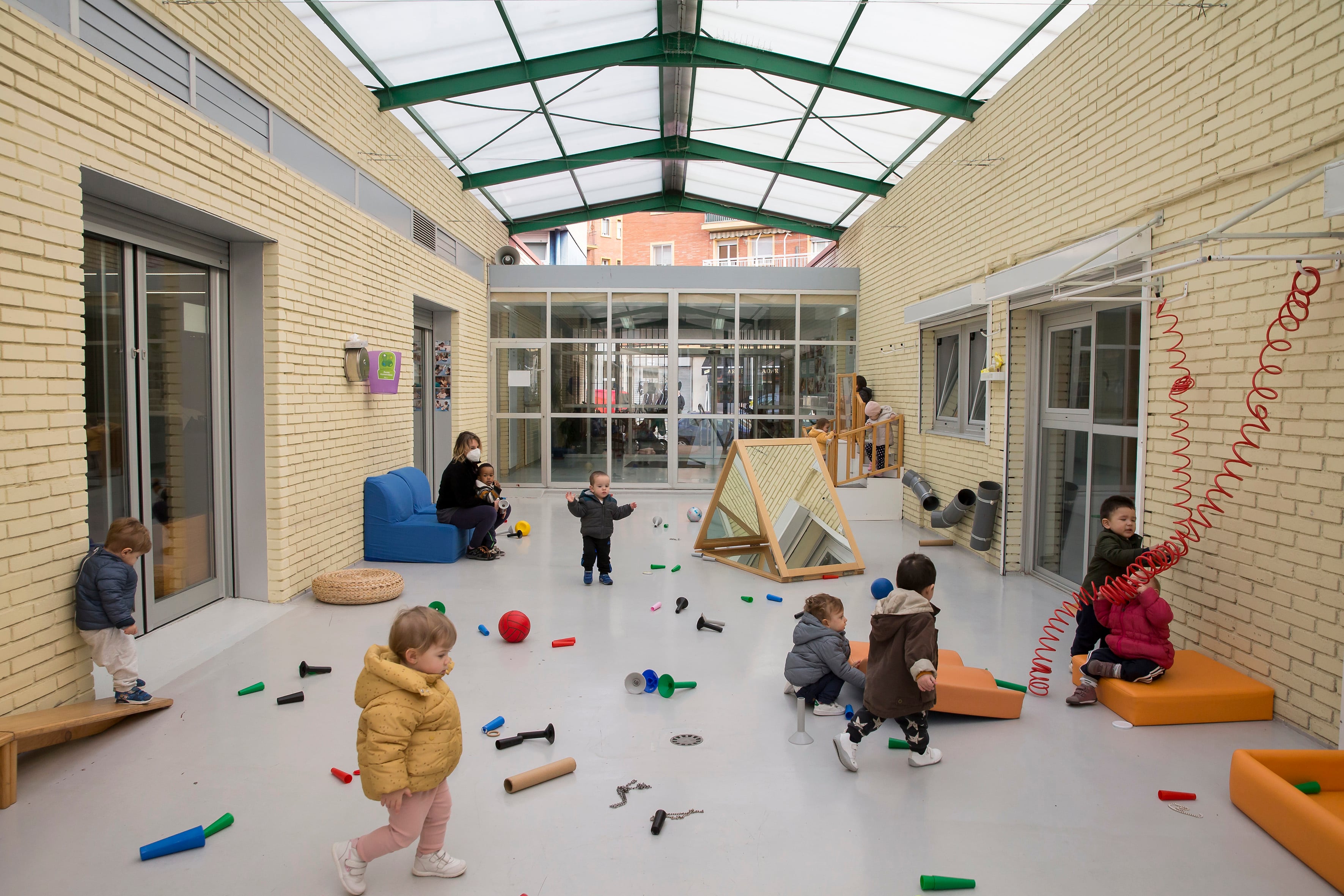 Escuela infantil Haurtzaro, en Pamplona