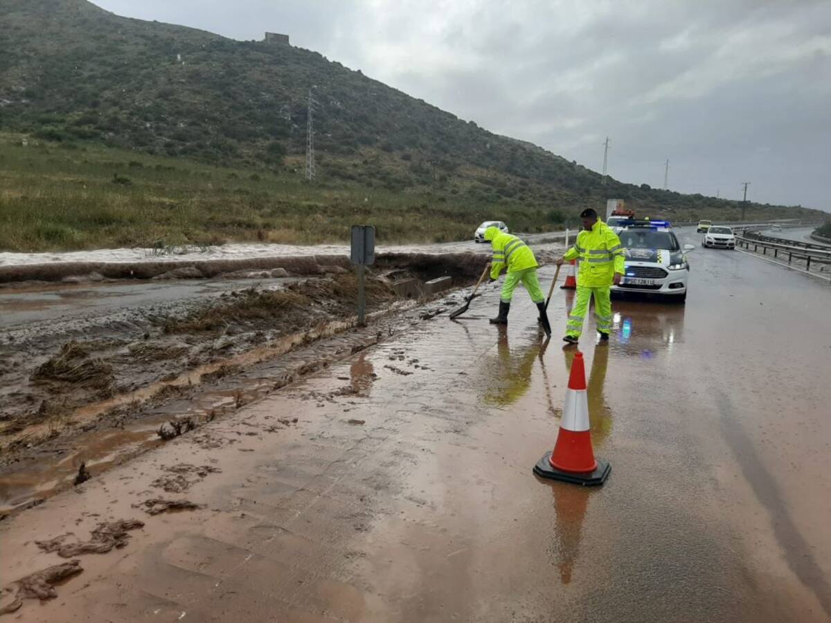 El episodio de lluvias deja cerca de 40 incidencias en la Región