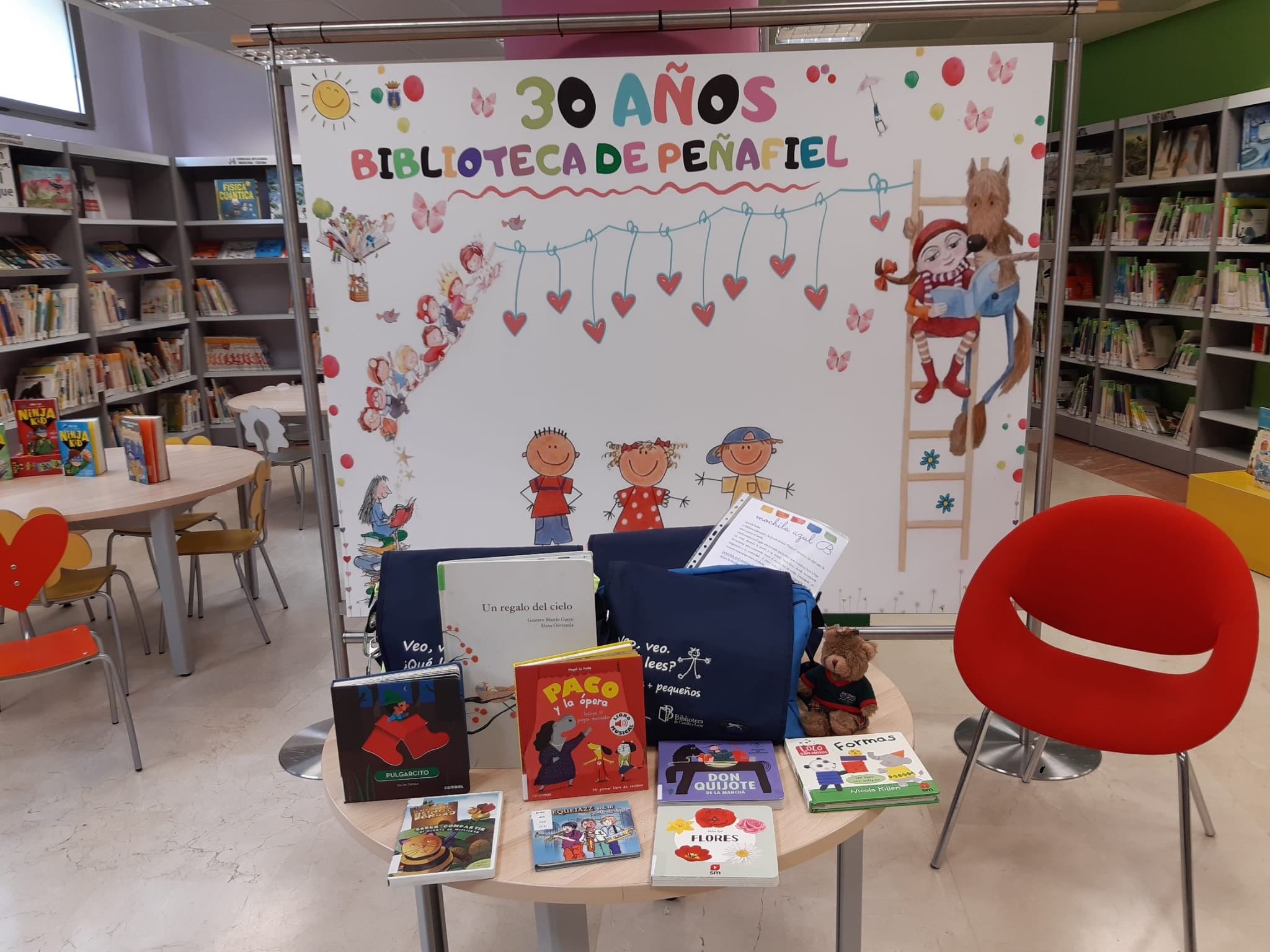 La Biblioteca de Peñafiel al lado de sus usuarios desde hace años