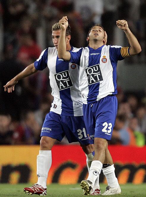 Raúl Tamudo volverá a ser titular con el Espanyol en el Camp Nou