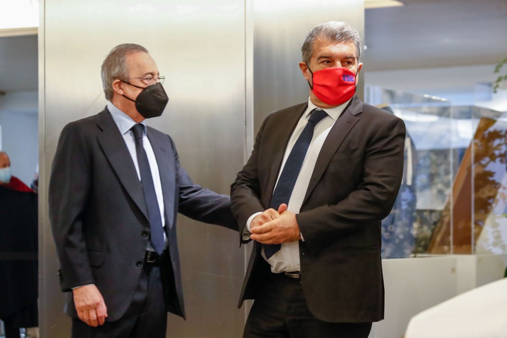 Joan Laporta y Florentino Pérez