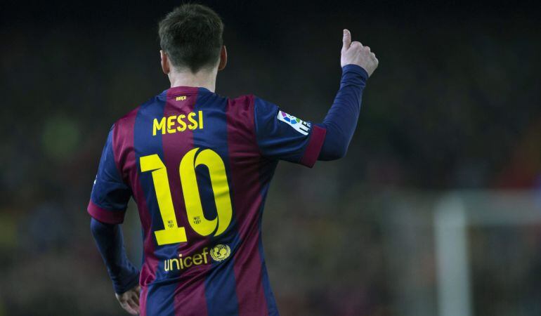 GRA362. BARCELONA, 22/03/2015.- El delantero brasileño del F. C. Barcelona, Leo Messi, durante el encuentro correspondiente a la vigésimoctava jornada de primera división, que han disputado esta noche frente al Real Madrid en el estadio Camp Nou de Barcelona. EFE/Alejandro García.