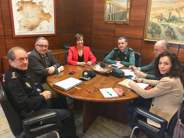 Reunión de coordinación entre Policía Local, Guardia Civil y Junta de Castilla y León
