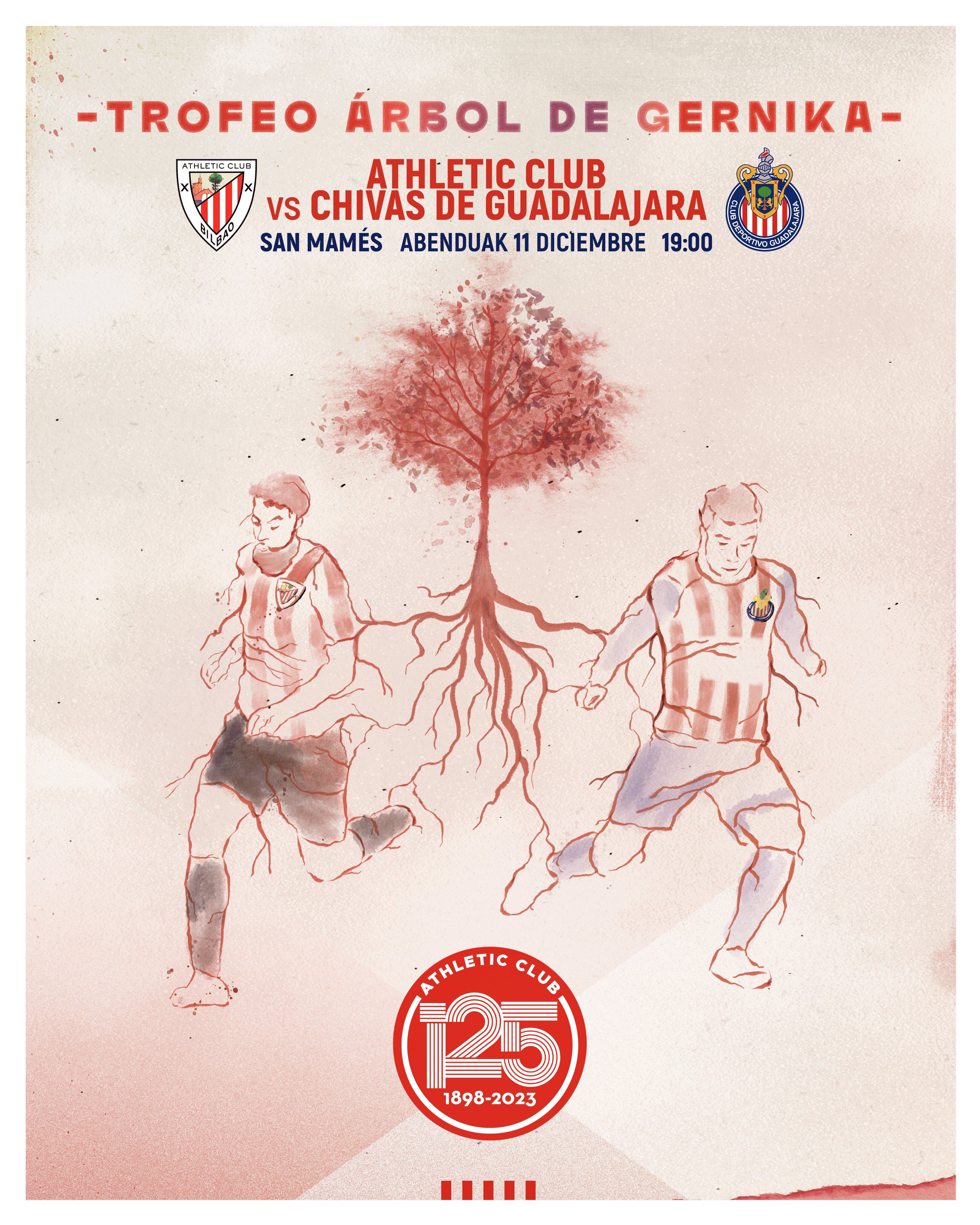 Cartel conmemorativo del Trofeo  / Autor: Athletic Club