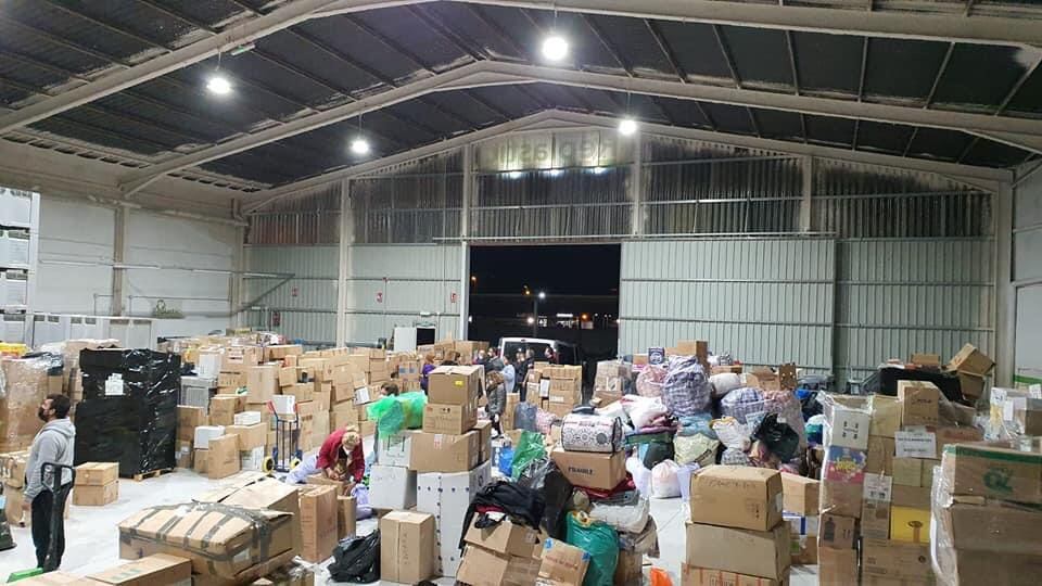 Toneladas de solidaridad para Ucrania